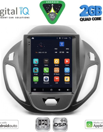 DIGITAL IQ BXC 3880_CPAA TESLA STYLE for FORD TOURNEO COURIER mod. 2014-2024