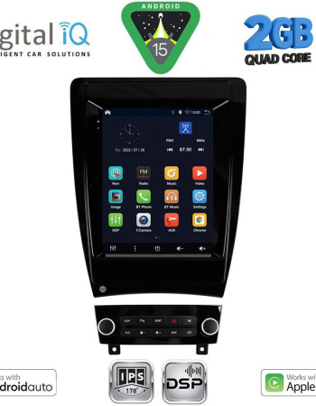 DIGITAL IQ BXC 3903_CPAA TESLA STYLE for AUDI A3 mod. 2003-2012