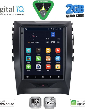DIGITAL IQ BXC 3951_CPAA TESLA STYLE for FORD EDGE mod. 2015-2023