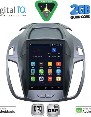 DIGITAL IQ BXC 3964_CPAA TESLA STYLE for FORD KUGA mod. 2013-2019