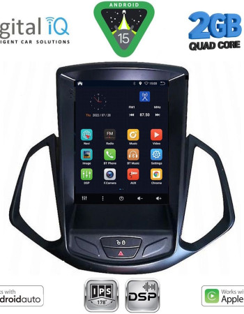 DIGITAL IQ BXC 3966_CPAA TESLA STYLE  for FORD ECOSPORT mod. 2012-2018