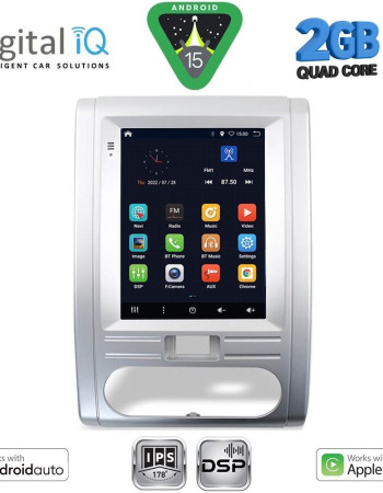 DIGITAL IQ BXC 3967_CPAA TESLA STYLE for NISSAN XTRAIL mod. 2007-2014
