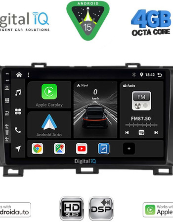 DIGITAL IQ BXF 16726BL_CPAA (9inc) MULTIMEDIA TABLET for TOYOTA PRIUS mod. 2009-2015 (BLACK)
