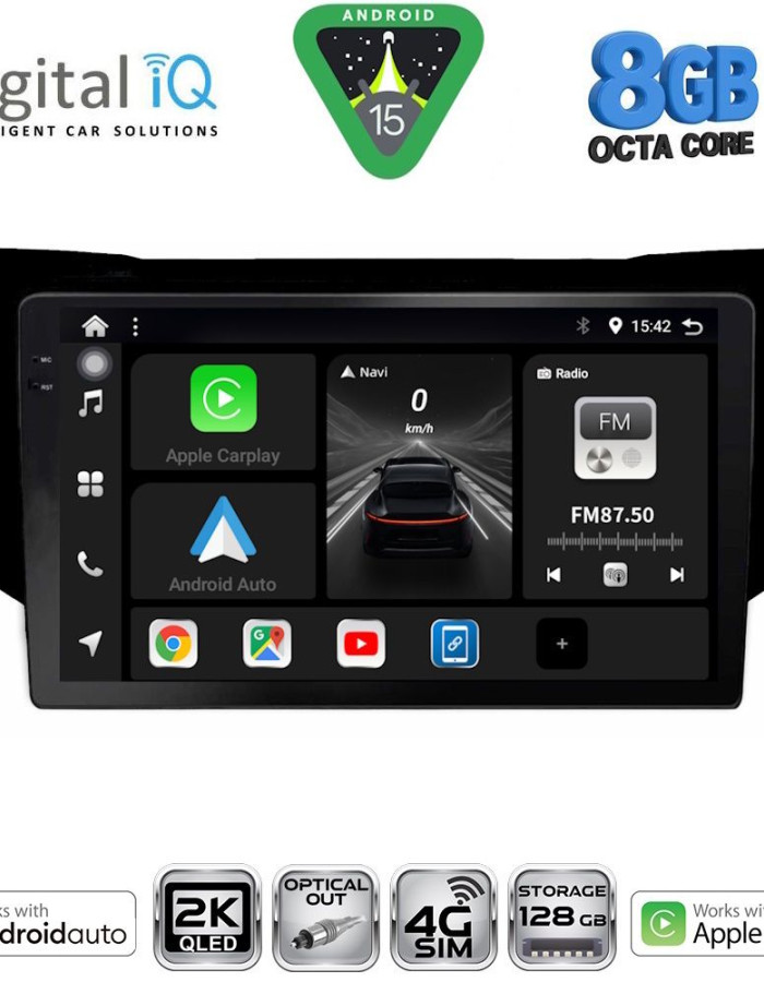 DIGITAL IQ BXK 20345BL_CPAA (9inc) MULTIMEDIA TABLET for LEXUS RX 300 – 400 mod. 2003-2008