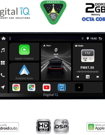 DIGITAL IQ BXF 563_CPAA (9'' DECK) MULTIMEDIA SYSTEM for TOYOTA ALL mod. 2019-2026 (230mm)