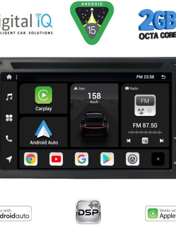 DIGITAL IQ BXF 511_CPAA (6.5'' DVD) MULTIMEDIA SYSTEM for NISSAN ALL mod. 2005-2020