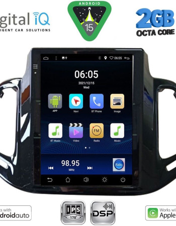 DIGITAL IQ BXF 5878_CPAA TESLA STYLE for JEEP COMPASS mod. 2017-2021