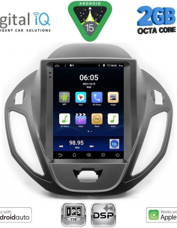 DIGITAL IQ BXF 5880_CPAA TESLA STYLE for FORD TOURNEO COURIER mod. 2014-2024