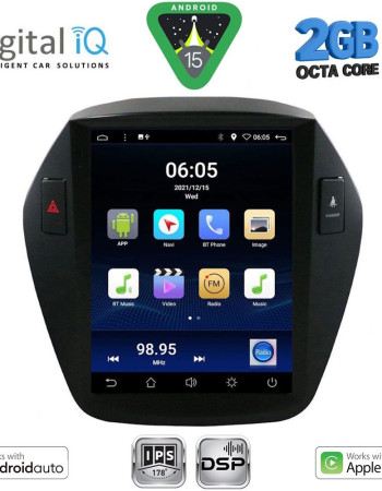 DIGITAL IQ BXF 5896_CPAA TESLA STYLE for HYUNDAI IX35 mod. 2010-2015