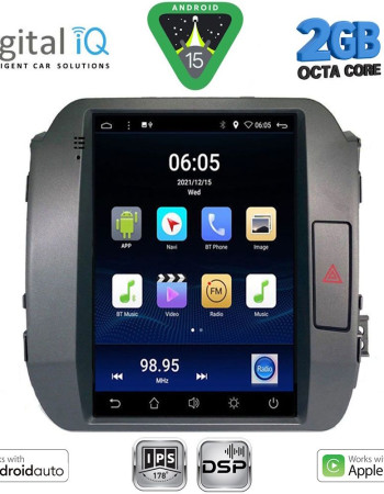 DIGITAL IQ BXF 5927_CPAA TESLA STYLE for KIA SPORTAGE mod. 2010-2015
