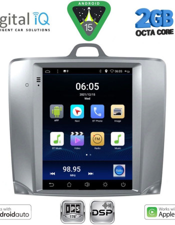 DIGITAL IQ BXF 5956_CPAA TESLA STYLE for FORD FOCUS mod. 2004-2011