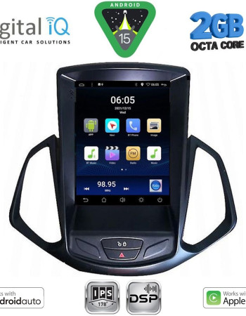 DIGITAL IQ BXF 5966_CPAA TESLA STYLE for FORD ECOSPORT mod. 2012-2018