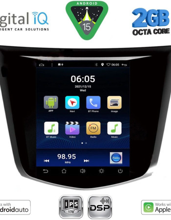 DIGITAL IQ BXF 5968_CPAA TESLA STYLE  for NISSAN QASHQAI - XTRAIL mod. 2014-2021
