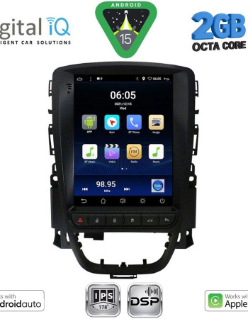 DIGITAL IQ BXF 5972_CPAA TESLA STYLE  for OPEL ASTRA J  2011-2016
