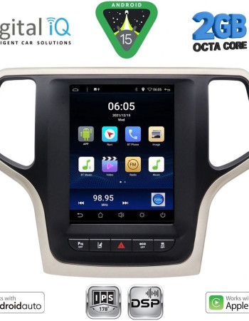 DIGITAL IQ BXF 5983_CPAA TESLA STYLE for JEEP GRAND CHEROKEE mod. 2014-2019