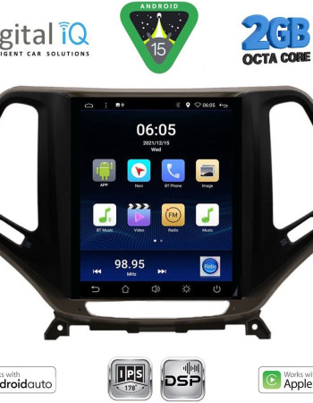 DIGITAL IQ BXF 5984_CPAA TESLA STYLE for JEEP CHEROKEE mod. 2014-2024