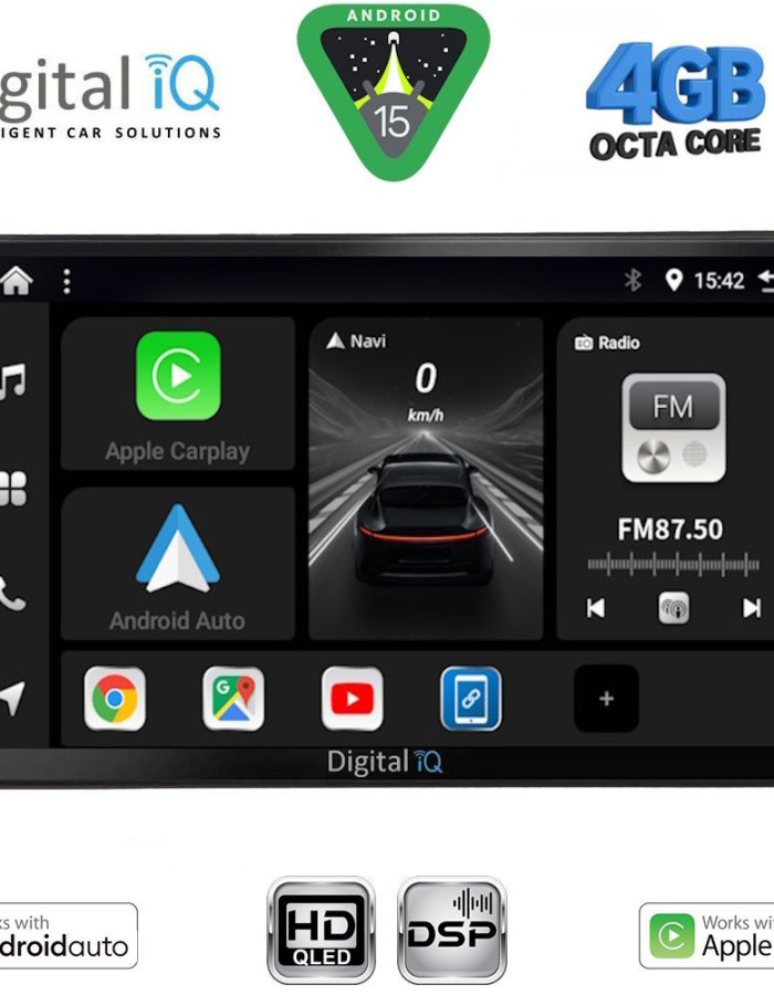 DIGITAL IQ BXF 16005_CPAA (10inc) MULTIMEDIA TABLET for AUDI A4 mod. 2008-2015
