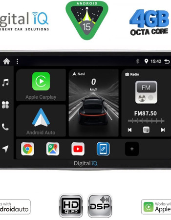DIGITAL IQ BXF 16028_CPAA (9inc) MULTIMEDIA TABLET for ALFA ROMEO MITO mod. 2008-2018