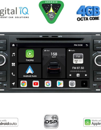 DIGITAL IQ BXF 602_CPAA (7" DVD) MULTIMEDIA SYSTEM for FORD mod. 2004-2008