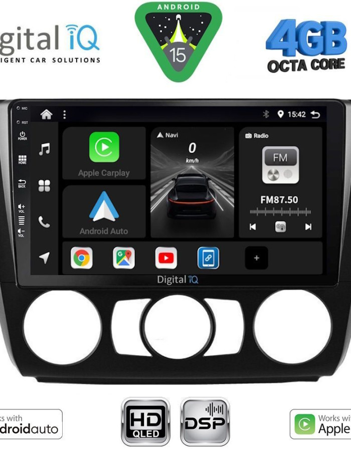 DIGITAL IQ BXF 16040_CPAA A/C (9inc) MULTIMEDIA TABLET for BMW S.1 (E81-82-87-88) mod. 2004-2013