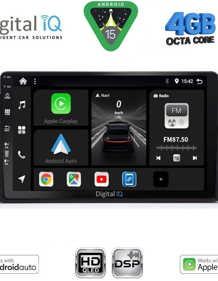 DIGITAL IQ BXF 16042_CPAA (9inc) MULTIMEDIA TABLET for BMW E46 mod. 1998-2005