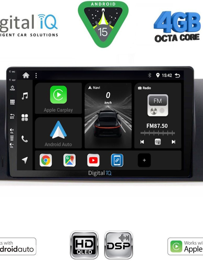 DIGITAL IQ BXF 16046_CPAA (8inc) MULTIMEDIA TABLET for BMW S.5 - X5 mod. 1997-2005