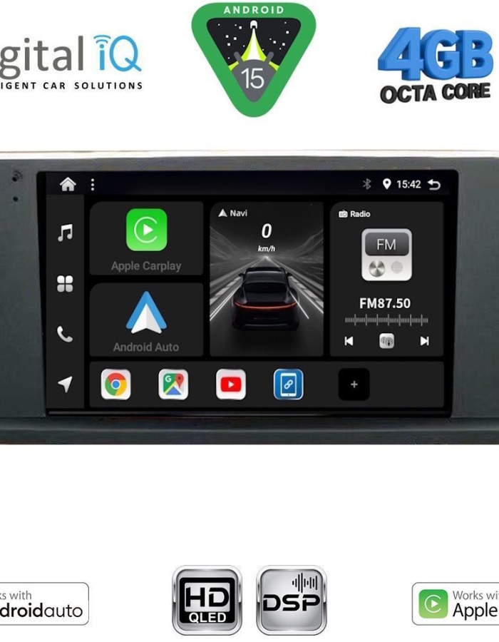 DIGITAL IQ BXF 16060_CPAA (9inc) (CCC) MULTIMEDIA TABLET for BMW X5 (E70) – X6 (E71) mod. 2006-2009