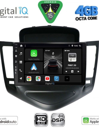 DIGITAL IQ BXF 16076_CPAA (9inc) MULTIMEDIA TABLET for CHEVROLET CRUZE mod. 2008-2012