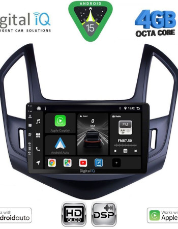 DIGITAL IQ BXF 16077_CPAA (9inc) MULTIMEDIA TABLET for CHEVROLET CRUZE mod. 2013-2015