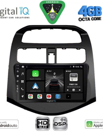 DIGITAL IQ BXF 16078_CPAA (9inc) MULTIMEDIA TABLET for CHEVROLET SPARK mod. 2009-2015