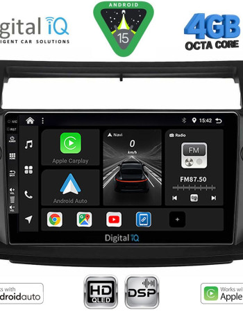 DIGITAL IQ BXF 16084BL_CPAA (9inc) MULTIMEDIA TABLET for CITROEN C4  mod. 2004-2011 (BLACK)