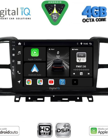 DIGITAL IQ BXF 16088_CPAA (9inc) MULTIMEDIA TABLET for CITROEN C5 AIRCROSS mod. 2017-2021