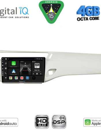 DIGITAL IQ BXF 16092WH_CPAA (9inc) MULTIMEDIA TABLET for CITROEN C3 - DS3 mod. 2009-2016 (WHITE)