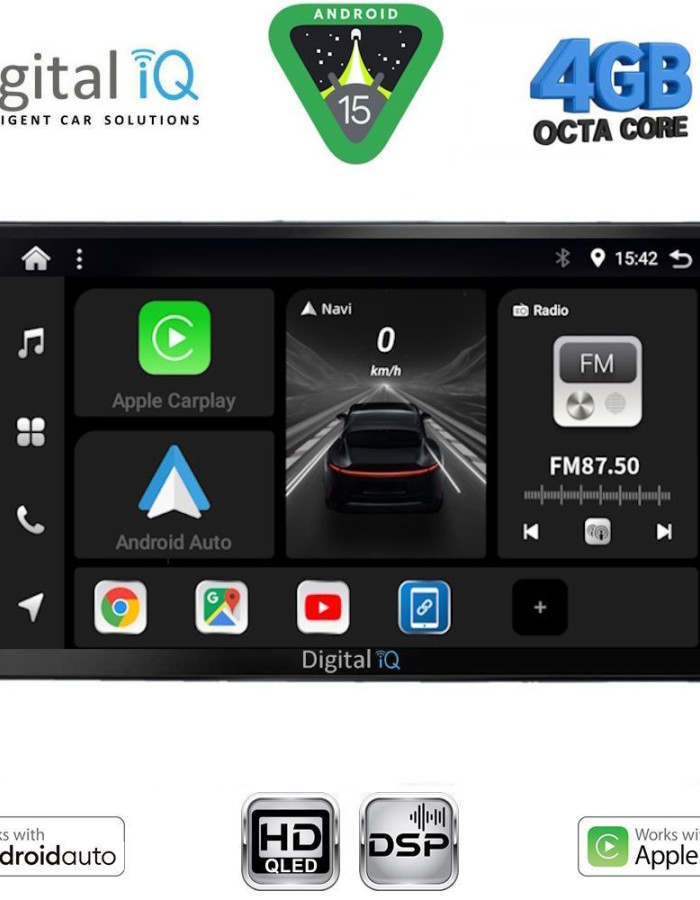 DIGITAL IQ BXF 16102_CPAA (9inc) MULTIMEDIA TABLET for DACIA DUSTER mod. 2012-2019
