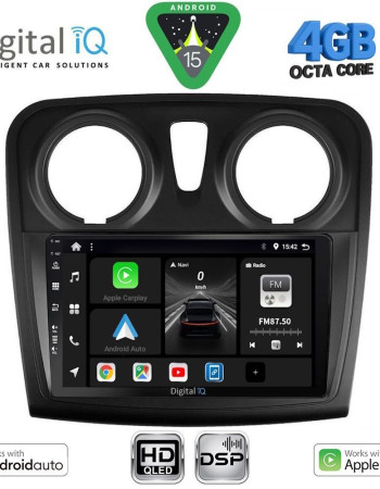DIGITAL IQ BXF 16108_CPAA (9inc) MULTIMEDIA TABLET for DACIA LOGAN – SANDERO mod. 2012-2019