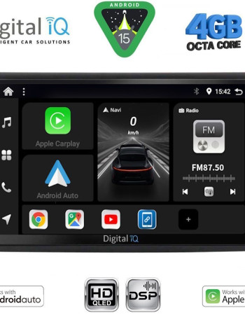 DIGITAL IQ BXF 16136_CPAA (9inc) MULTIMEDIA TABLET for FIAT BRAVO mod. 2007-2019