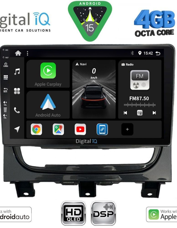 DIGITAL IQ BXF 16146_CPAA (9inc) MULTIMEDIA TABLET for FIAT STRADA mod. 2012-2020