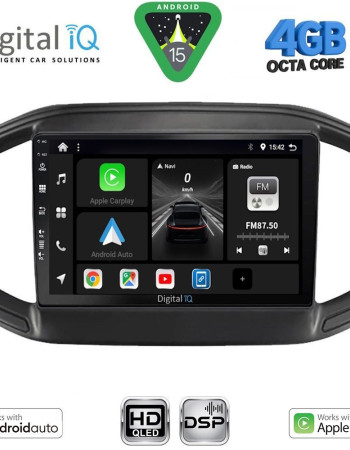 DIGITAL IQ BXF 16147_CPAA (9inc) MULTIMEDIA TABLET for FIAT STRADA mod. 2020-2026