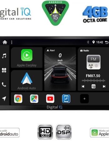 DIGITAL IQ BXF 16149_CPAA DASH (9inc) MULTIMEDIA TABLET for FIAT TIPO mod. 2018-2023