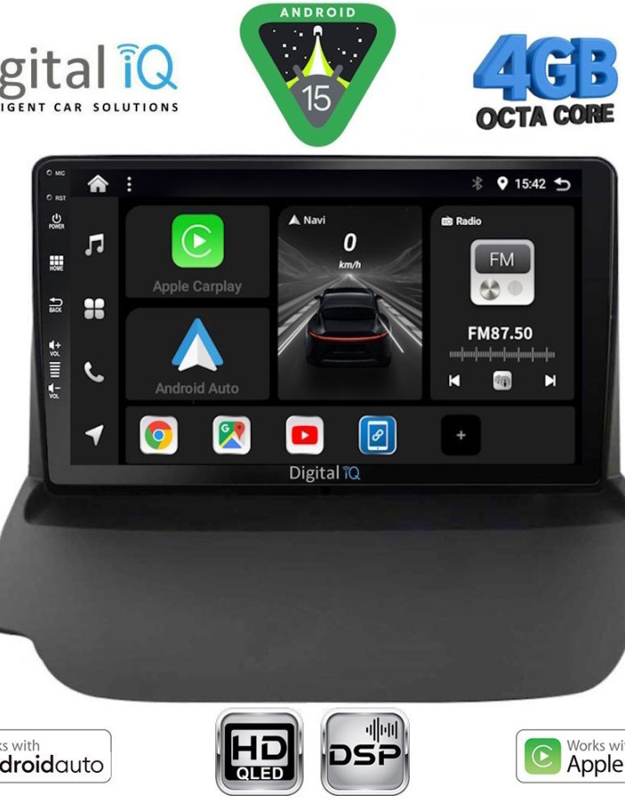 DIGITAL IQ BXF 16150_CPAA (9inc) MULTIMEDIA TABLET for FORD ECOSPORT mod. 2012-2018