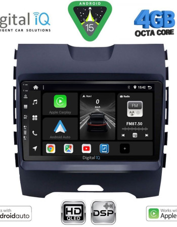 DIGITAL IQ BXF 16152_CPAA (9inc) MULTIMEDIA TABLET for FORD EDGE mod. 2015-2023