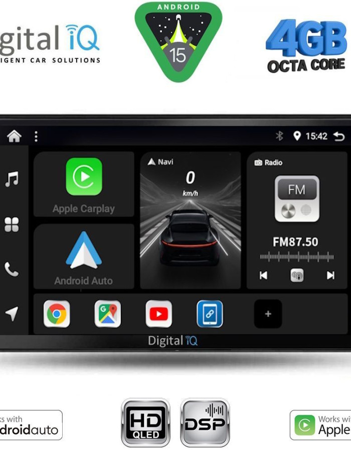DIGITAL IQ BXF 16155_CPAA (10inc) MULTIMEDIA TABLET for FORD FIESTA mod. 2018-2026