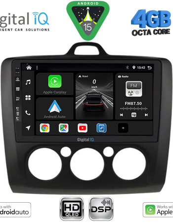 DIGITAL IQ BXF 16156BL_CPAA A/C (9inc) MULTIMEDIA TABLET for FORD FOCUS mod. 2005-2012 (BLACK)