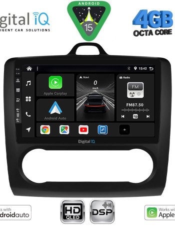 DIGITAL IQ BXF 16156BL_CPAA CLIMA (9inc) MULTIMEDIA TABLET for FORD FOCUS mod. 2005-2012 (BLACK)