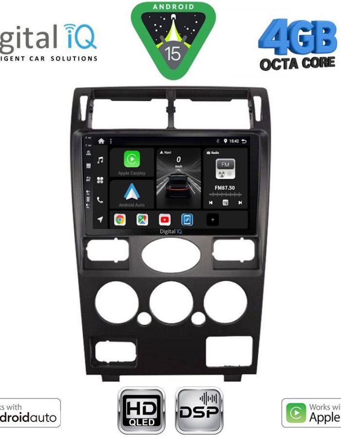 DIGITAL IQ BXF 16161B_CPAA (9inc) MULTIMEDIA TABLET for FORD MONDEO mod. 2003-2006