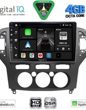 DIGITAL IQ BXF 16162_CPAA A/C (10inc) MULTIMEDIA TABLET for FORD MONDEO mod. 2007-2011