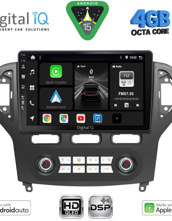 DIGITAL IQ BXF 16162_CPAA CLIMA (10inc) MULTIMEDIA TABLET for FORD MONDEO mod. 2007-2011