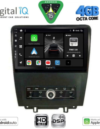 DIGITAL IQ BXF 16165_CPAA (9inc) MULTIMEDIA TABLET for FORD MUSTANG mod. 2010-2015