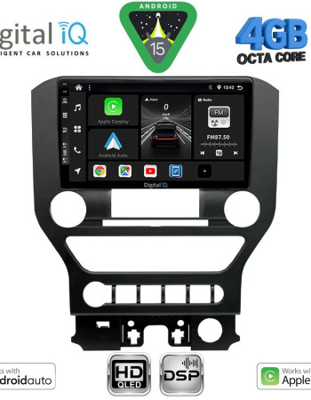 DIGITAL IQ BXF 16166_CPAA 4BUT (9inc) MULTIMEDIA TABLET for FORD MUSTANG mod. 2015-2020