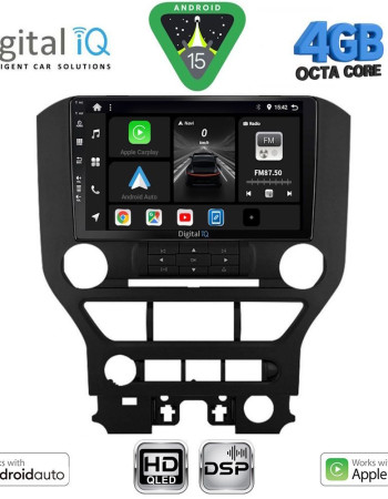DIGITAL IQ BXF 16166_CPAA 3BUT (9inc) MULTIMEDIA TABLET for FORD MUSTANG mod. 2015-2020